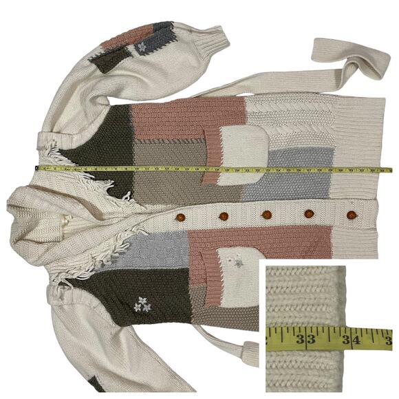 LoveShackFancy Franco Cardigan - Morning Dew - XS/S - Picture 4 of 16